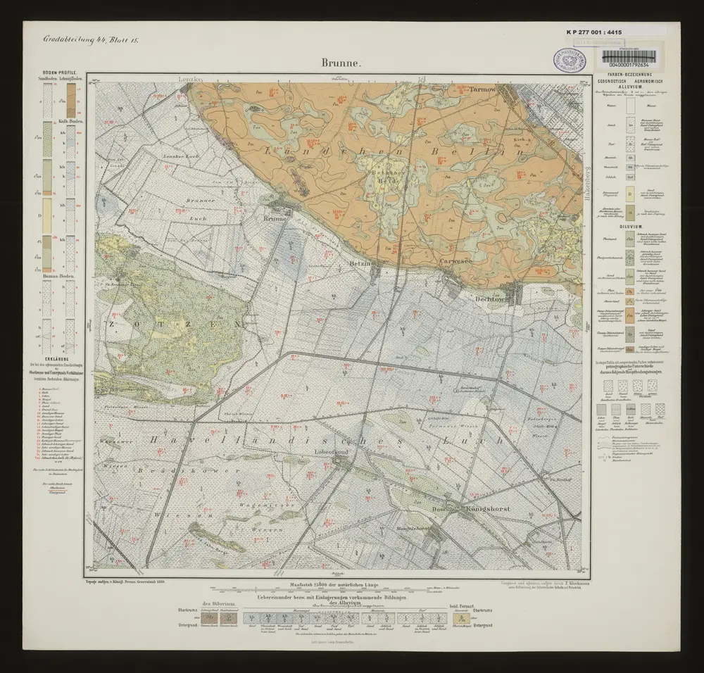 Aperçu de l'ancienne carte