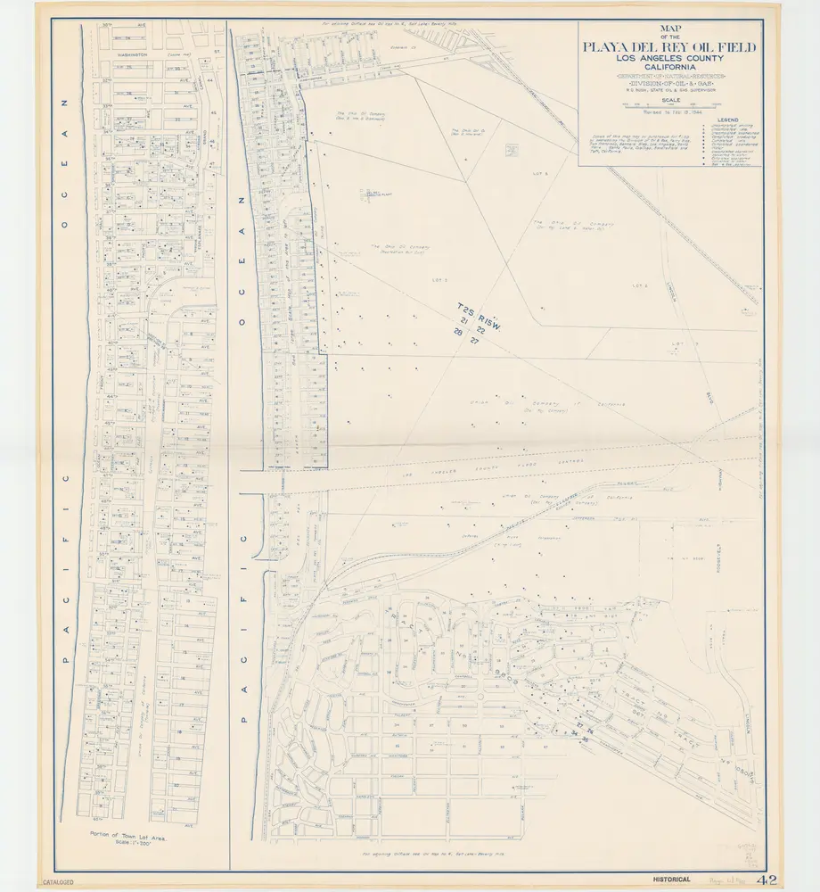 Voorbeeld van de oude kaart