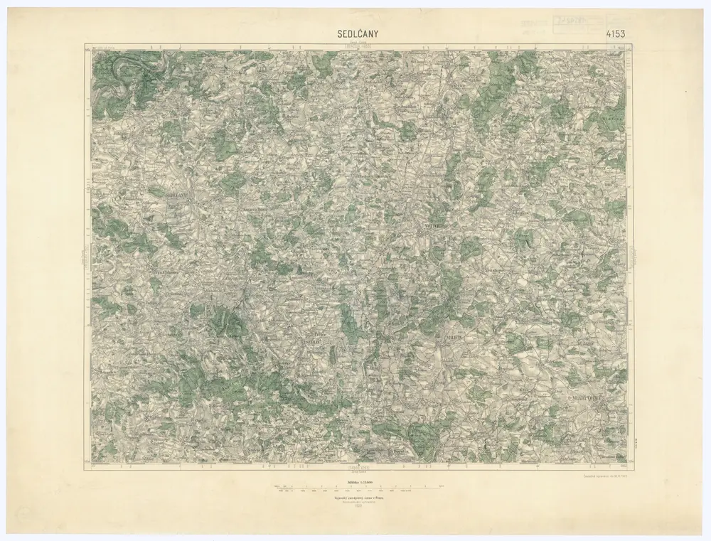 Voorbeeld van de oude kaart