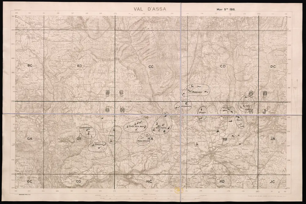 Anteprima della vecchia mappa