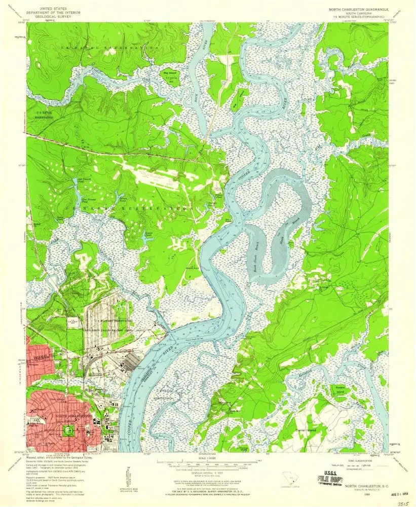 Voorbeeld van de oude kaart