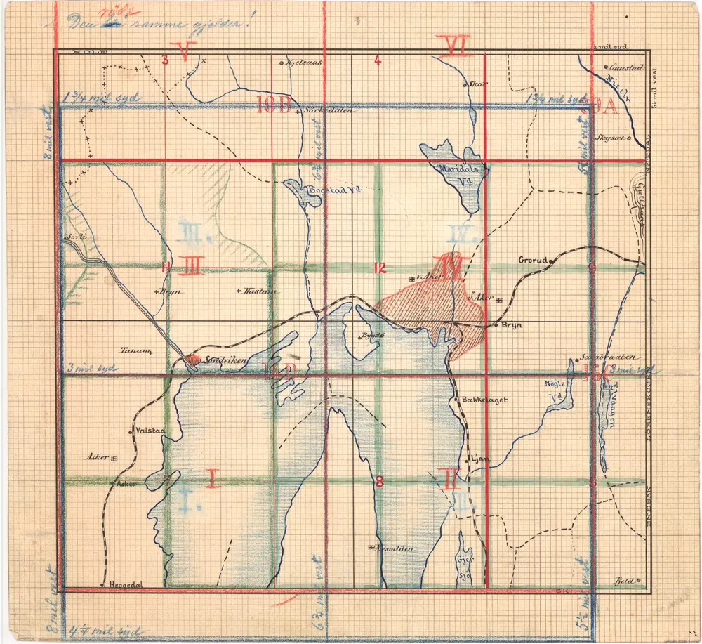 Aperçu de l'ancienne carte