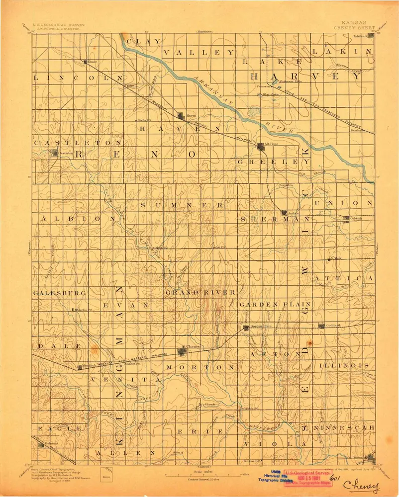 Aperçu de l'ancienne carte