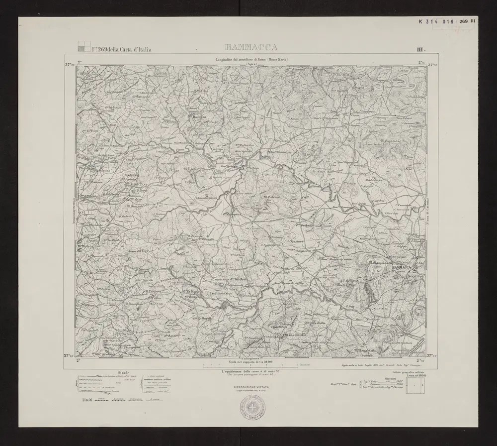 Anteprima della vecchia mappa