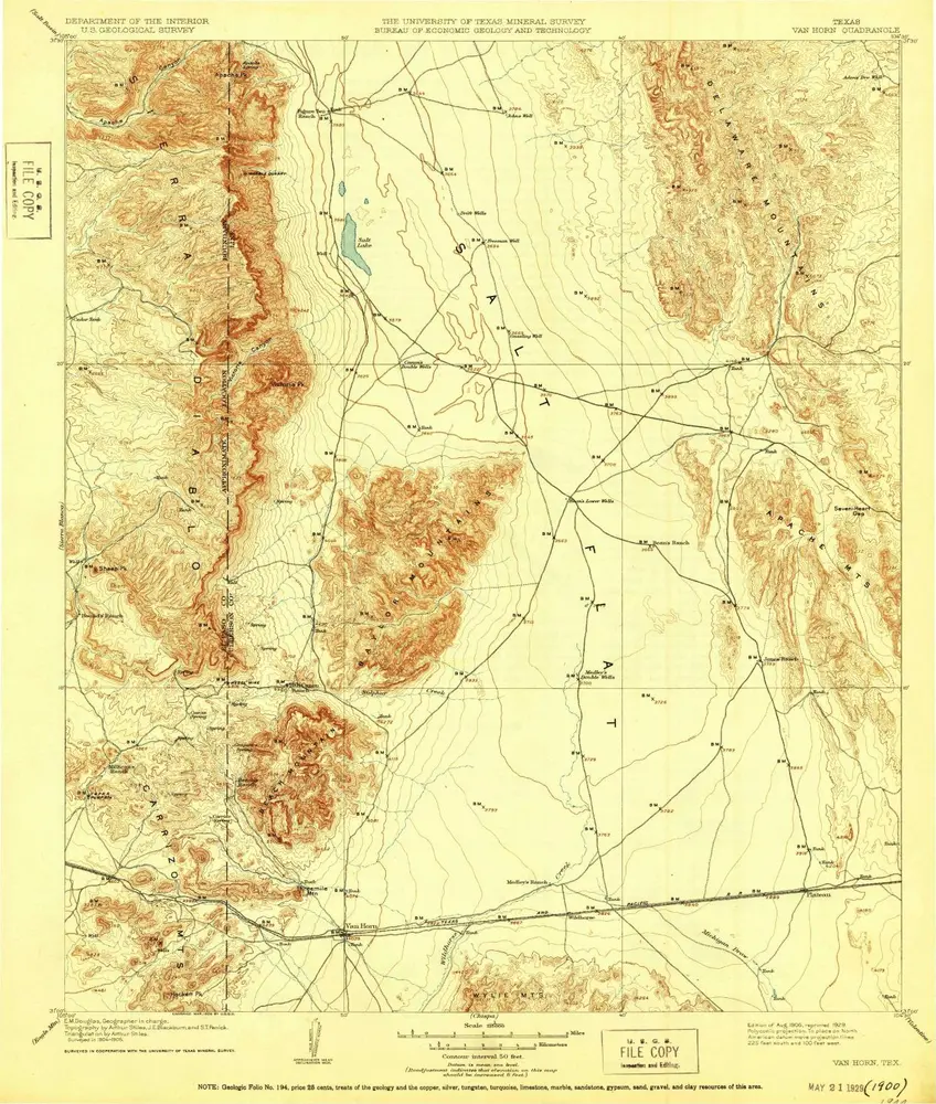 Vista previa del mapa antiguo