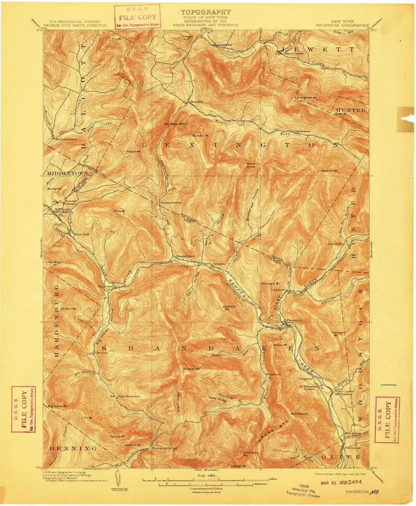 Aperçu de l'ancienne carte