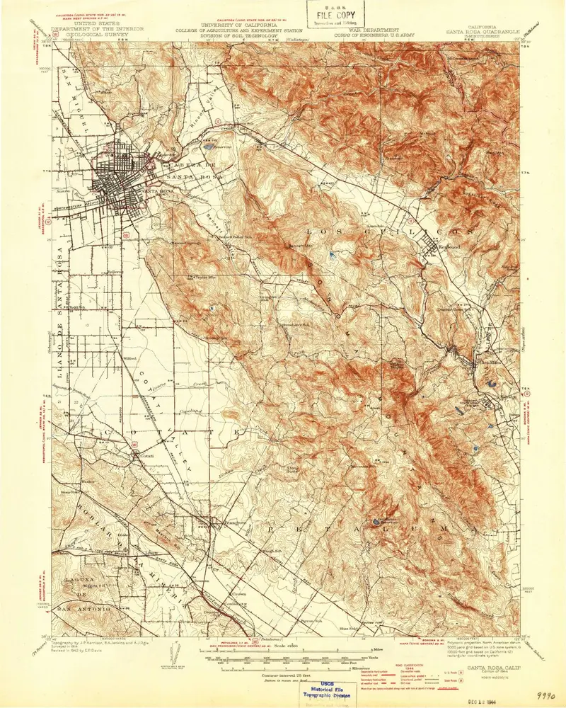 Aperçu de l'ancienne carte