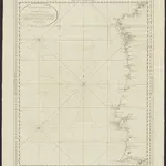 Wassende zeekaart van Portugal van Kaap Ortegal tot Kaap St. Vincent, gevolgd naar de kaart van den Ridder D. Vicente Tofino de Sn. Miguel.