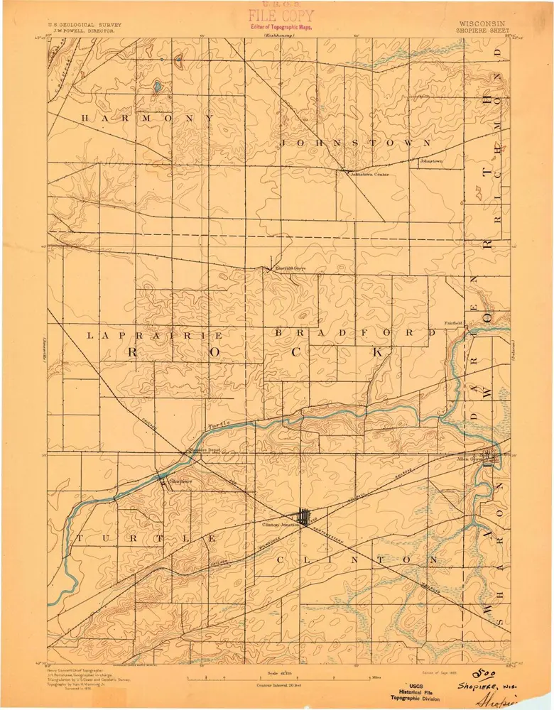 Anteprima della vecchia mappa