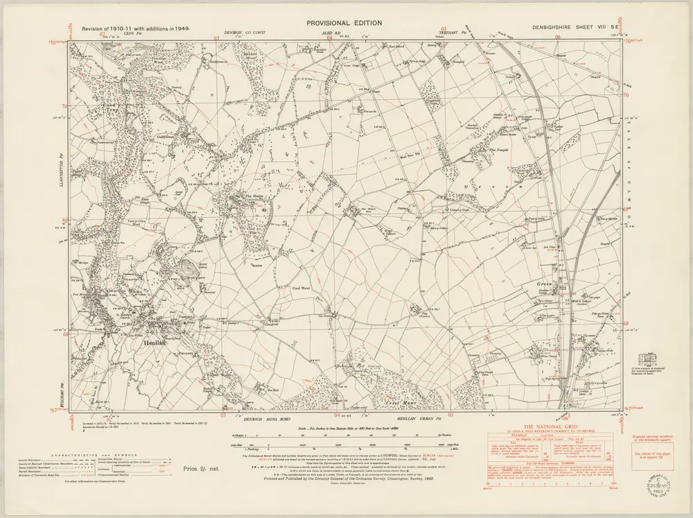 Aperçu de l'ancienne carte