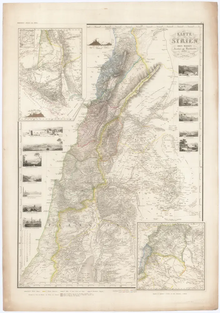 Voorbeeld van de oude kaart