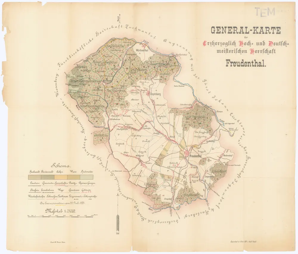 Pré-visualização do mapa antigo