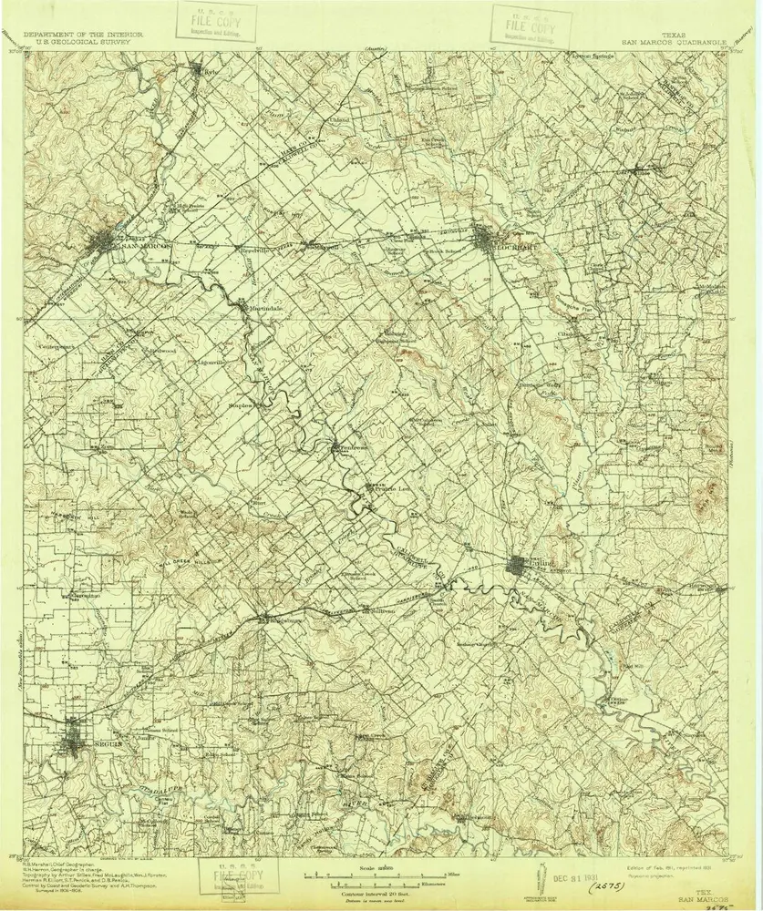 Aperçu de l'ancienne carte