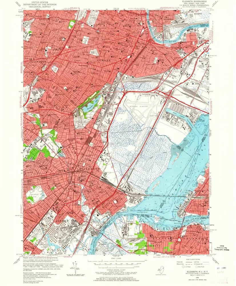 Voorbeeld van de oude kaart