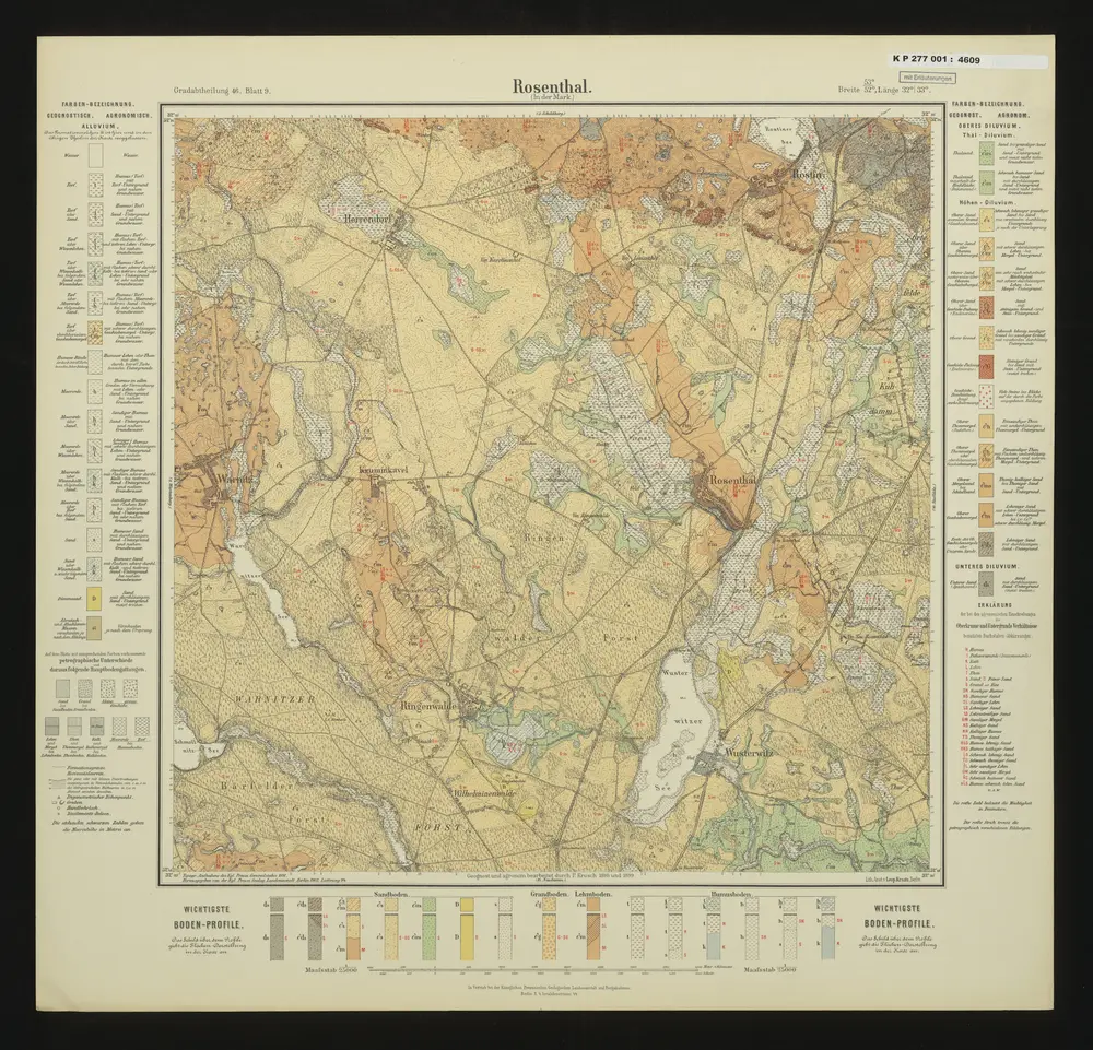 Voorbeeld van de oude kaart