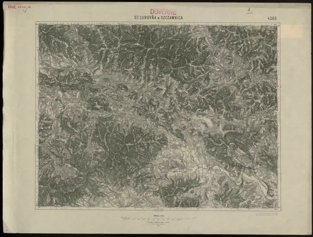 Anteprima della vecchia mappa