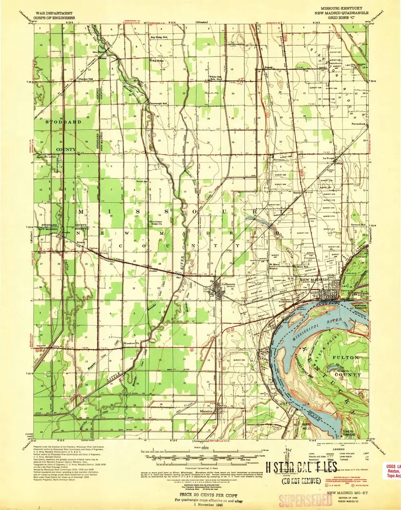 Anteprima della vecchia mappa