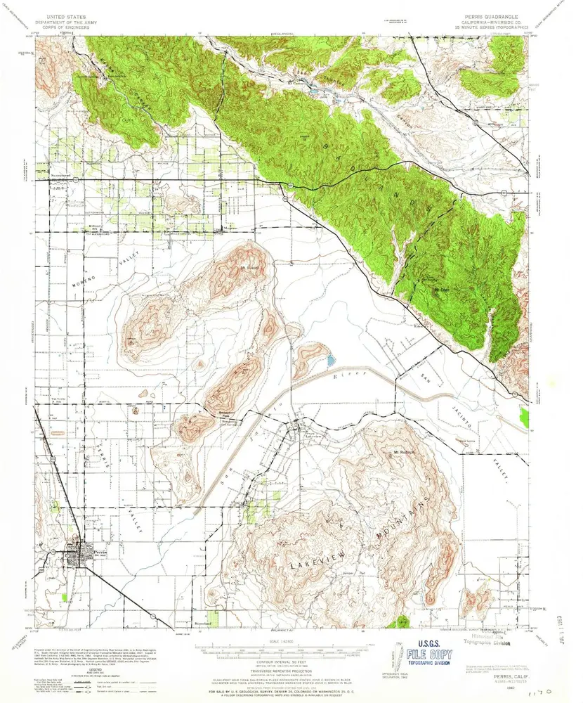 Anteprima della vecchia mappa