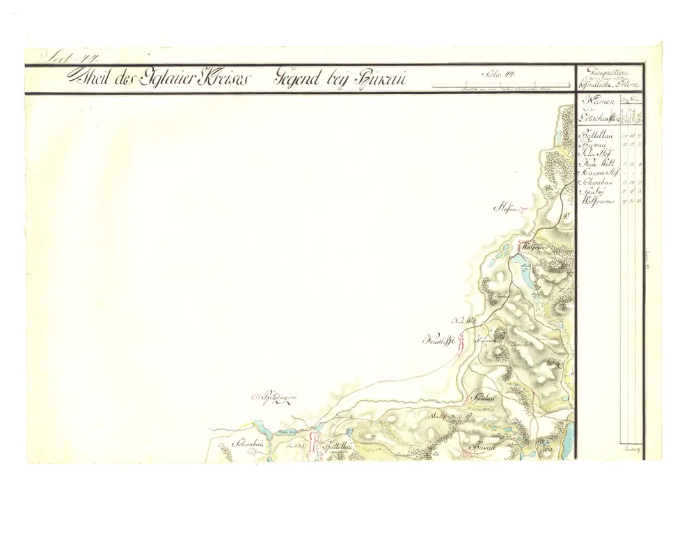 Anteprima della vecchia mappa