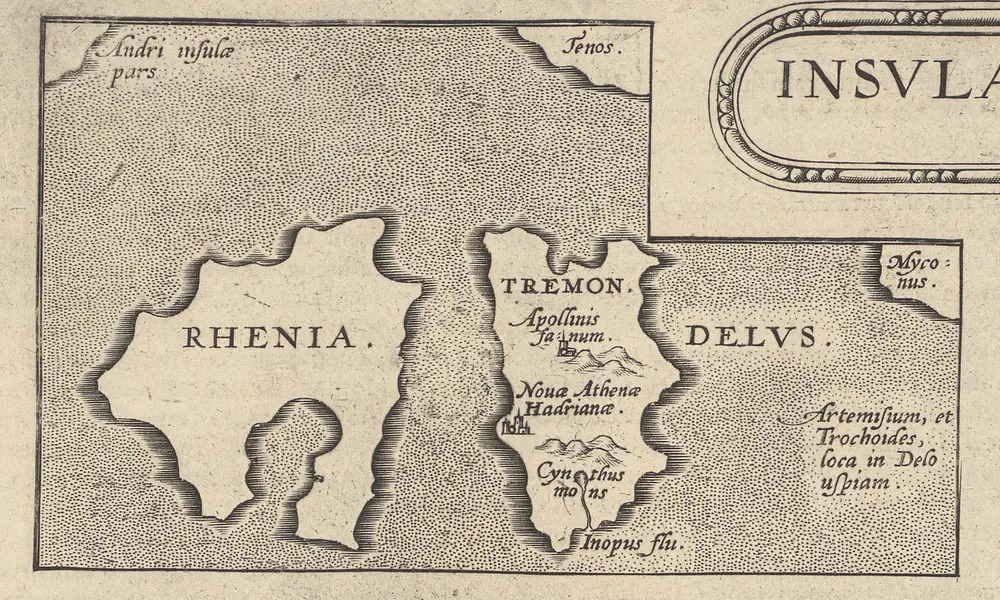 Voorbeeld van de oude kaart