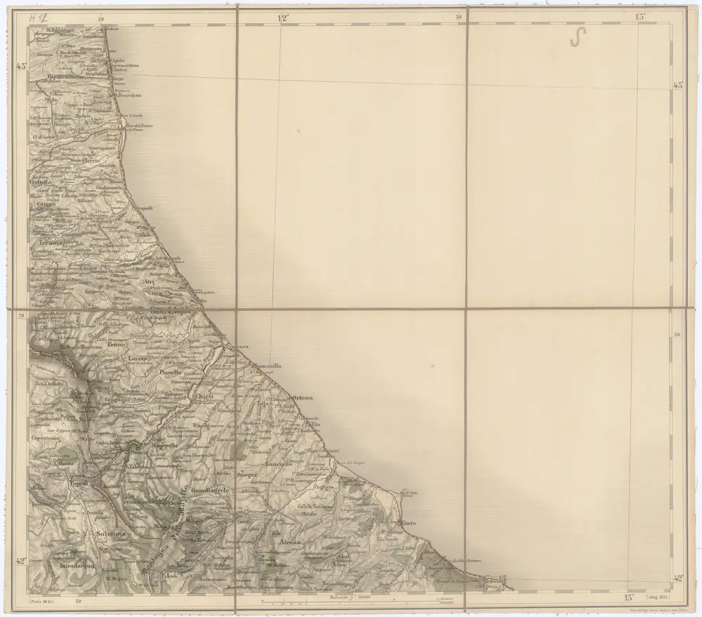 Anteprima della vecchia mappa