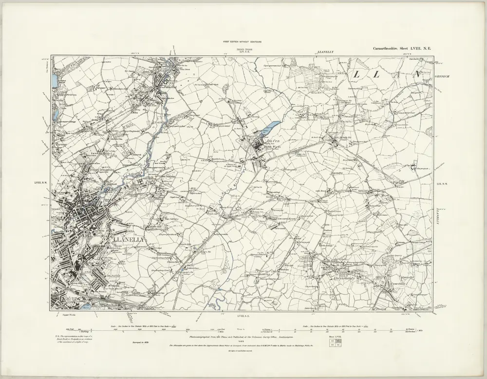 Anteprima della vecchia mappa