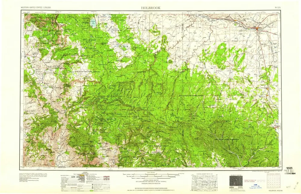 Voorbeeld van de oude kaart