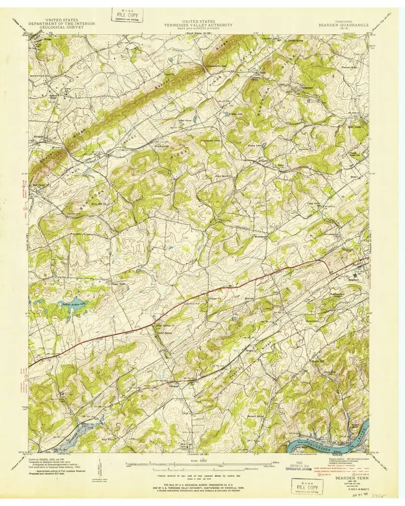 Aperçu de l'ancienne carte