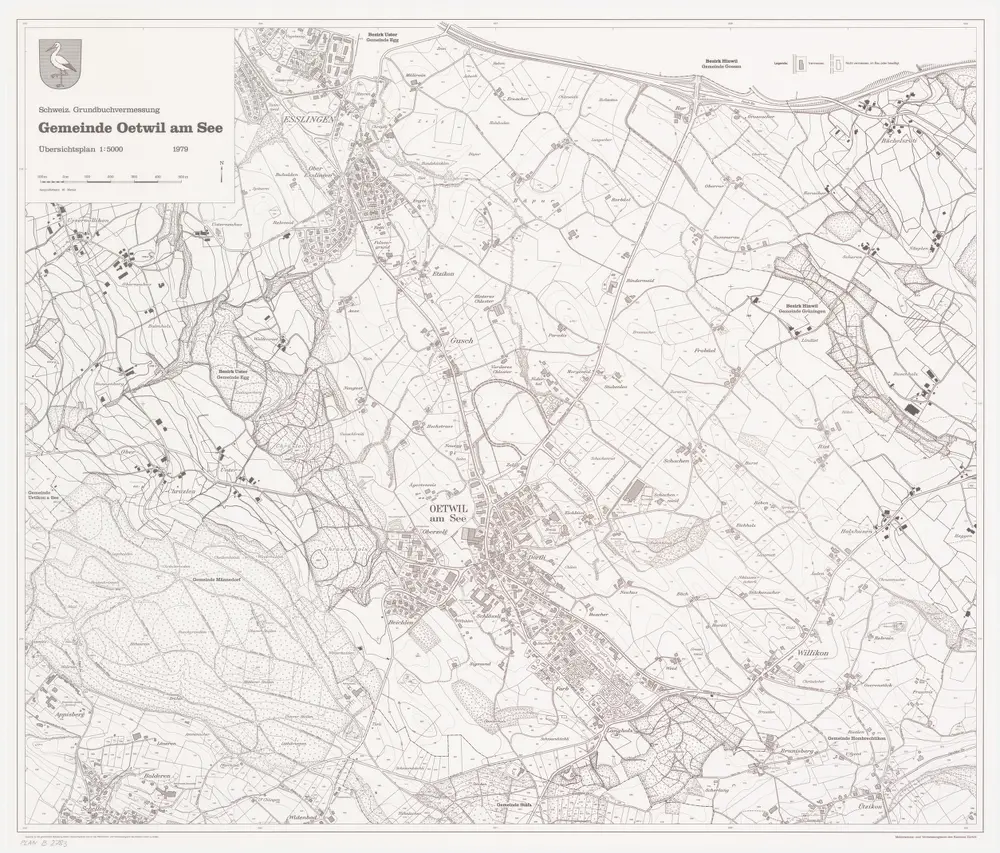 Voorbeeld van de oude kaart