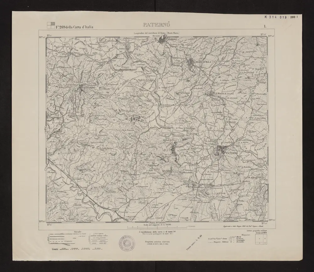 Anteprima della vecchia mappa