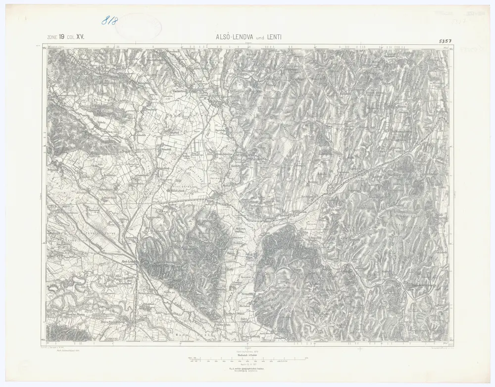 Anteprima della vecchia mappa