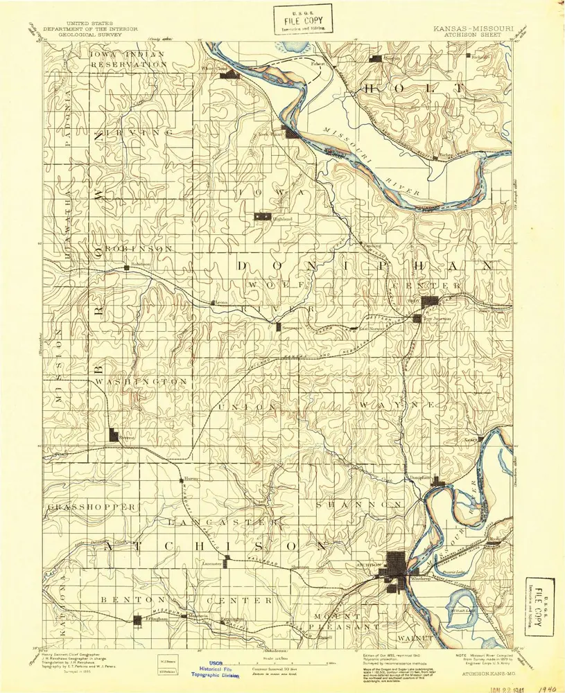 Vista previa del mapa antiguo