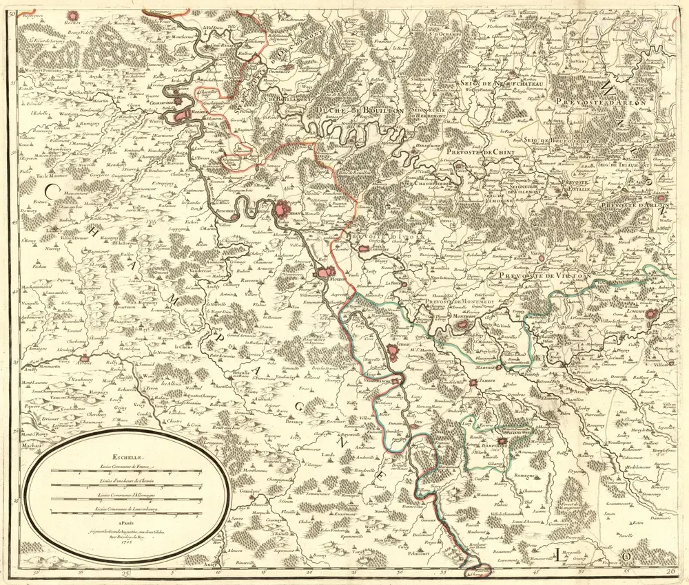 Anteprima della vecchia mappa