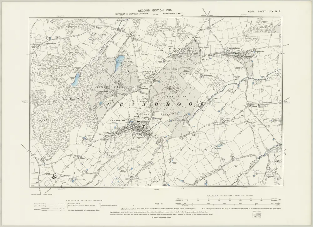 Aperçu de l'ancienne carte