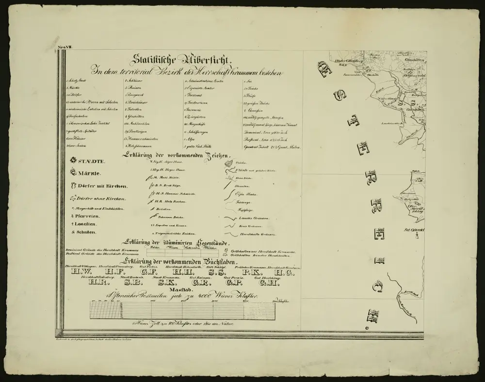 Aperçu de l'ancienne carte