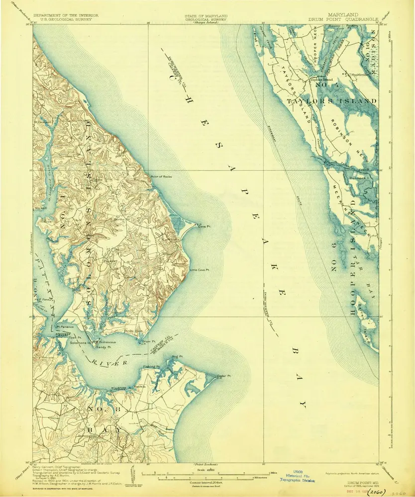 Voorbeeld van de oude kaart