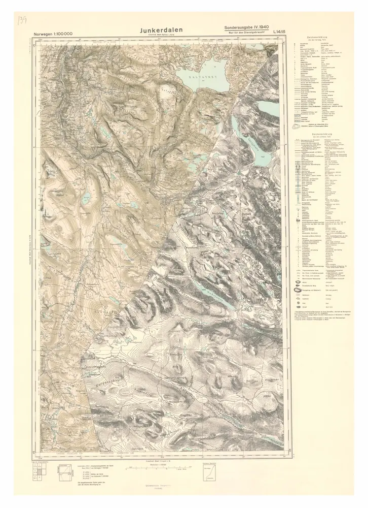 Voorbeeld van de oude kaart