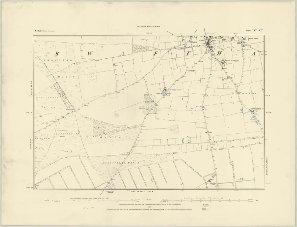 Aperçu de l'ancienne carte