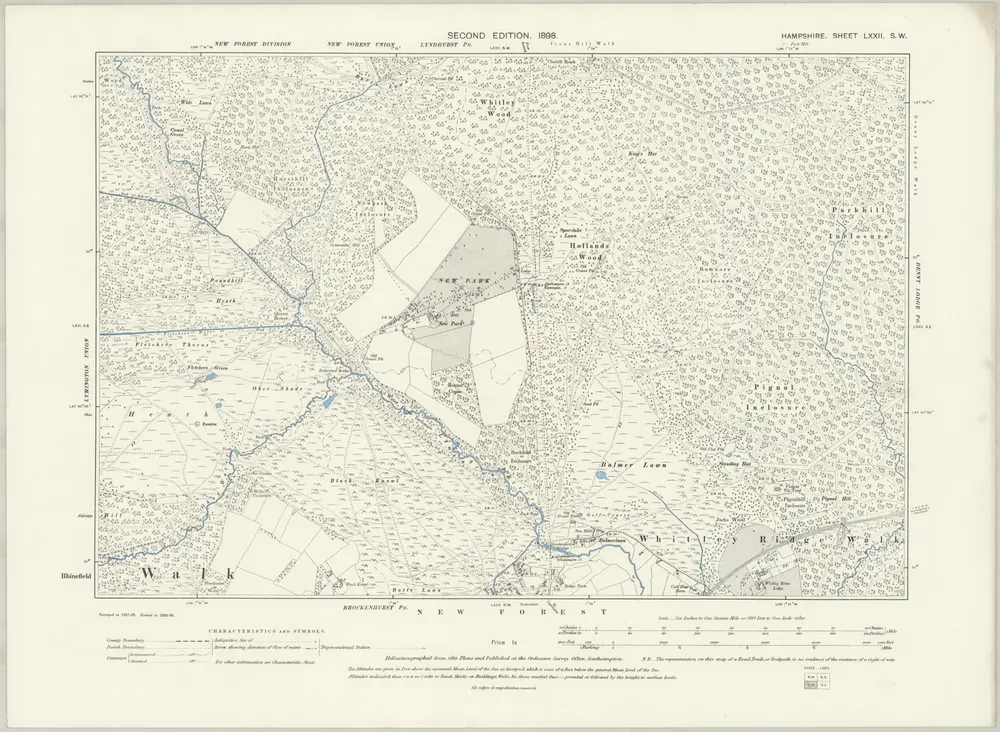 Aperçu de l'ancienne carte