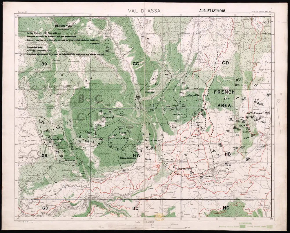 Anteprima della vecchia mappa