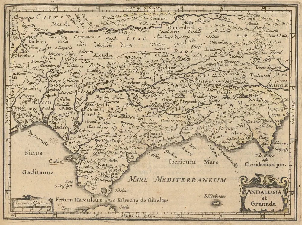 Aperçu de l'ancienne carte