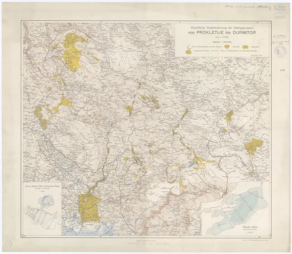 Aperçu de l'ancienne carte