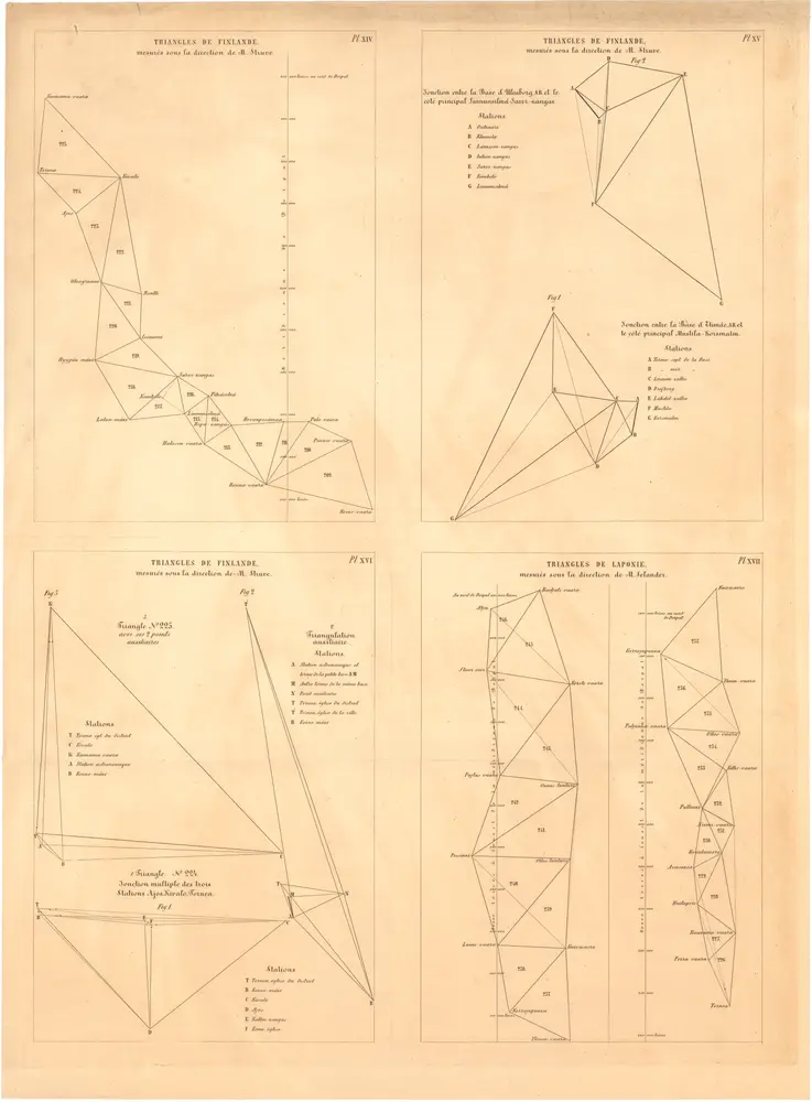 Voorbeeld van de oude kaart