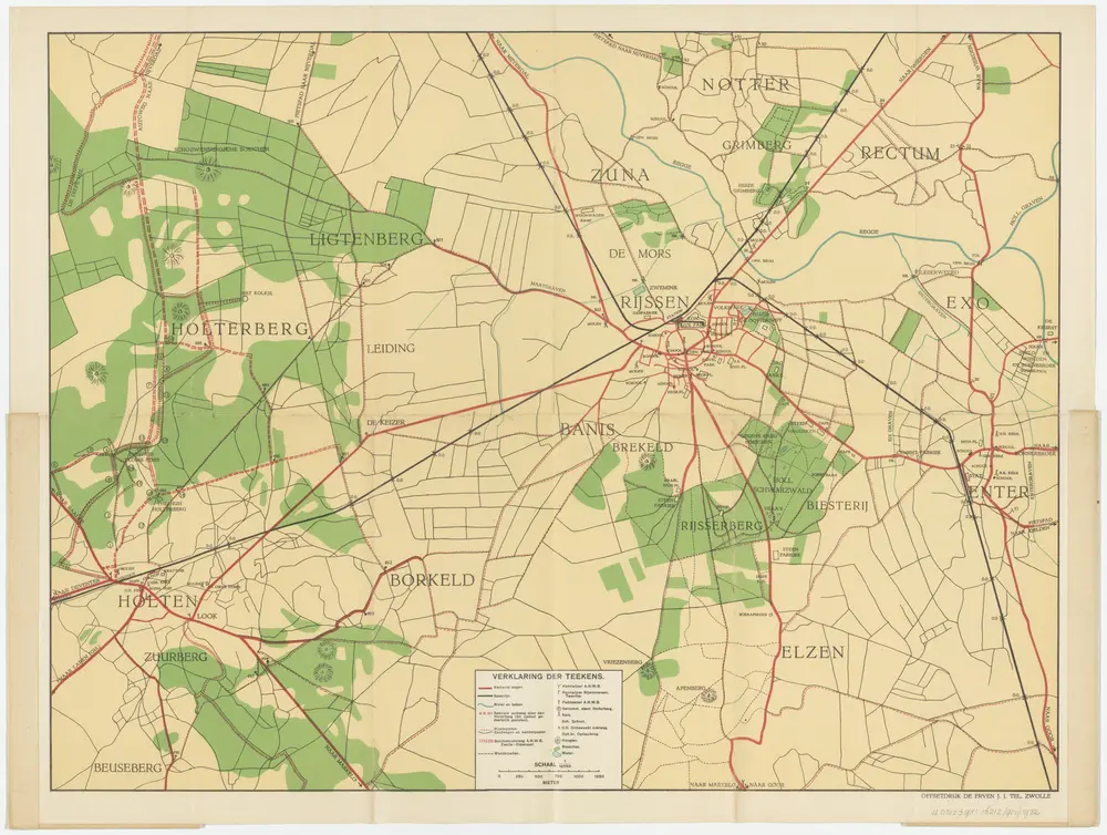 Aperçu de l'ancienne carte