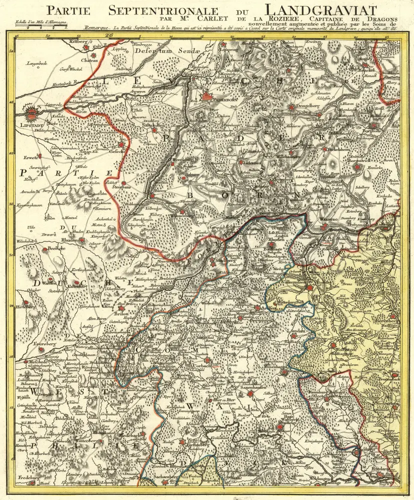 Aperçu de l'ancienne carte