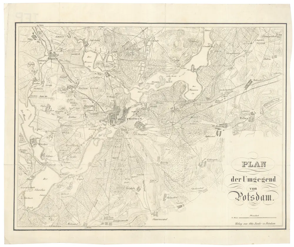 Anteprima della vecchia mappa