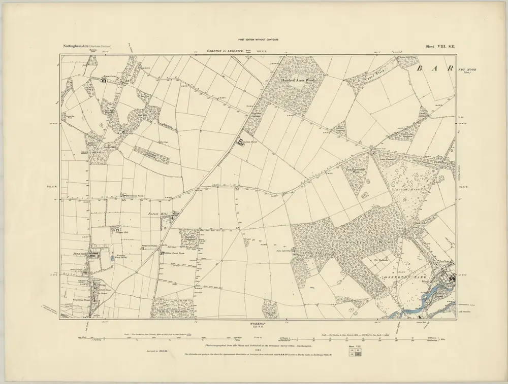 Anteprima della vecchia mappa