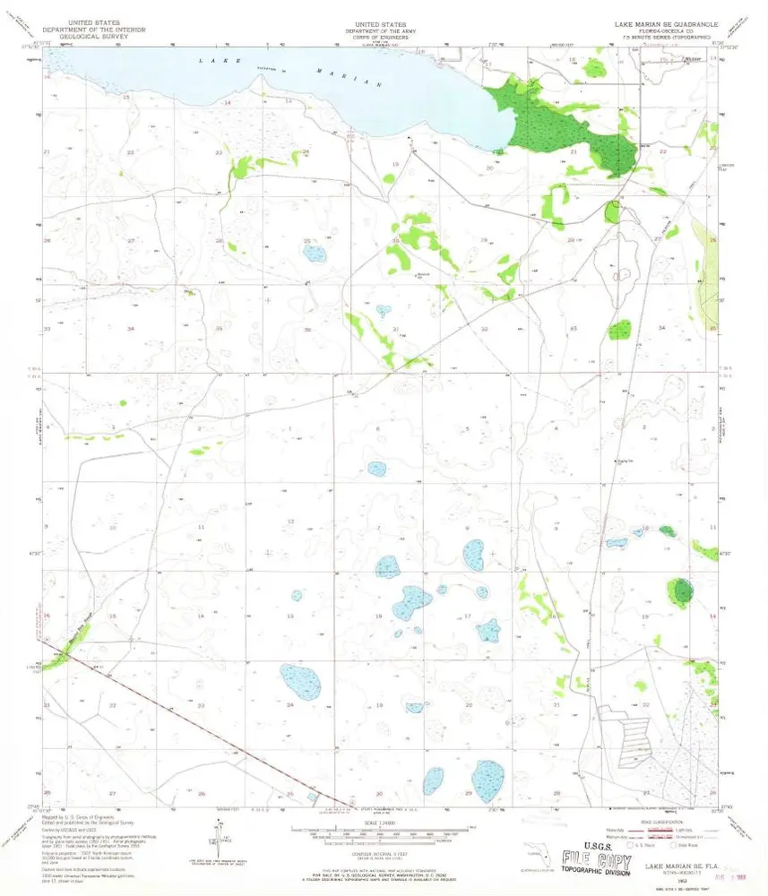 Voorbeeld van de oude kaart