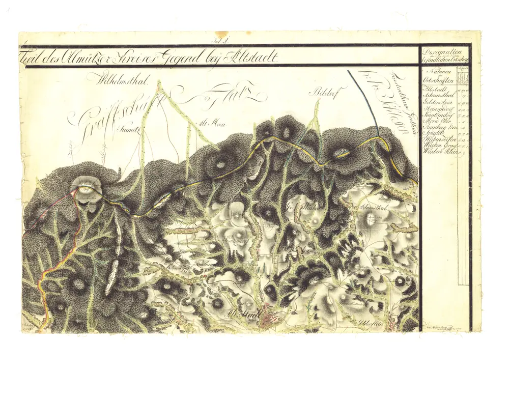 Anteprima della vecchia mappa