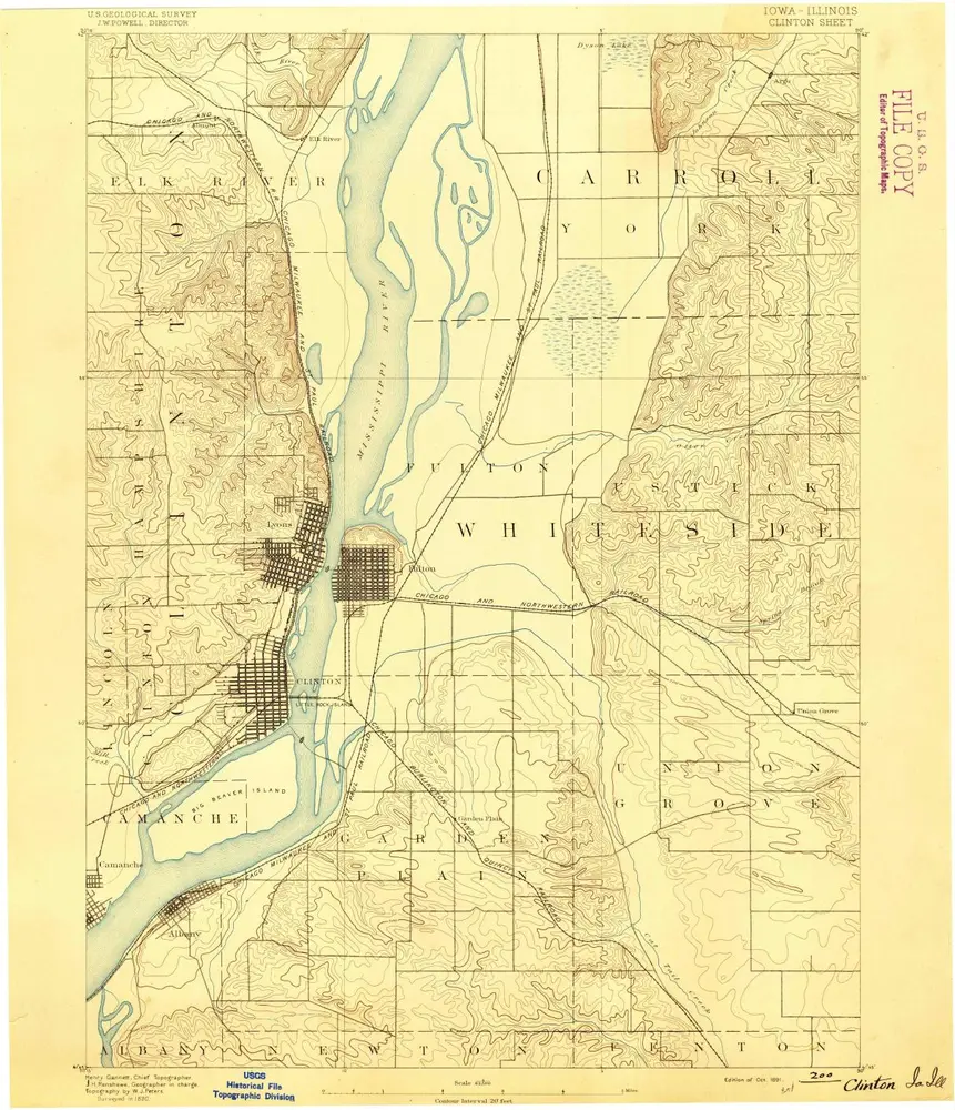 Vista previa del mapa antiguo